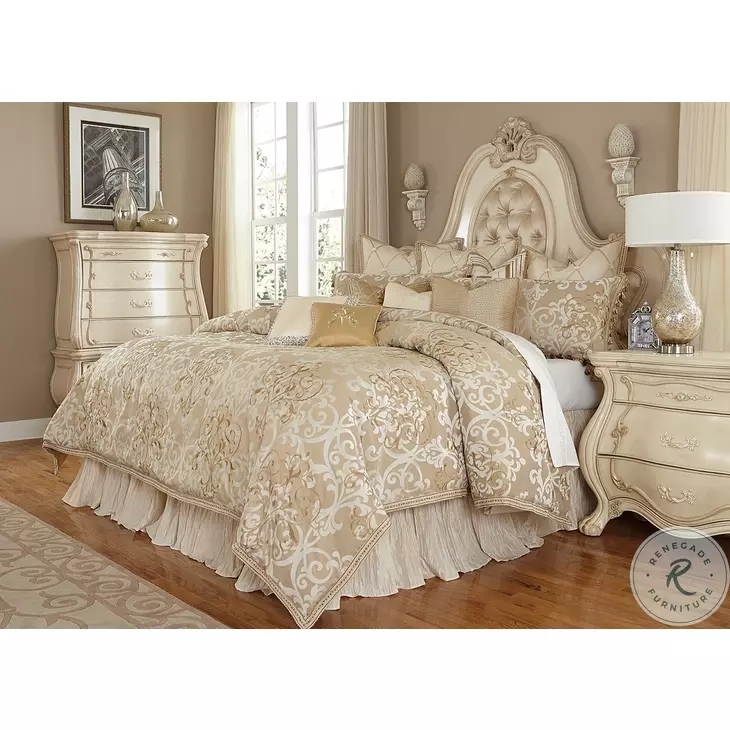 Luxembourg Creme 13 Piece King Comforter Set