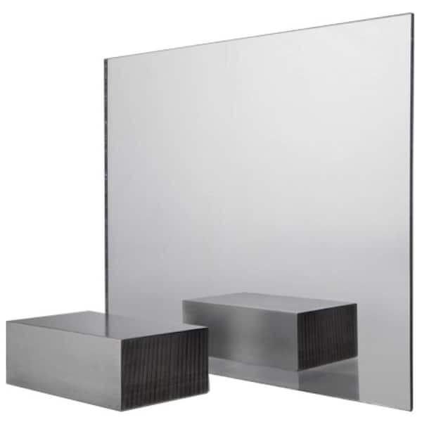 Mirror Sheet Frameless Edge Shatter Resistant Acrylic Rectangular