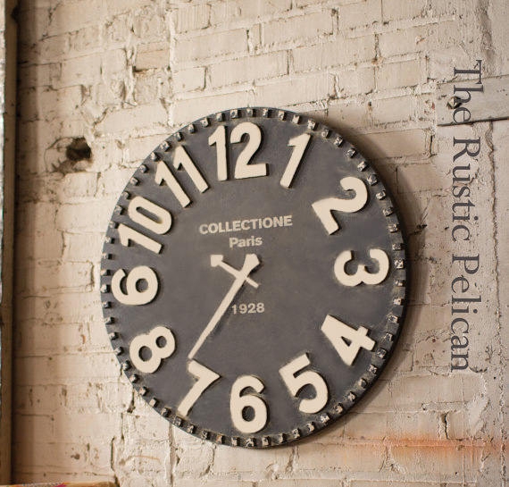 Modern Farmhouse-Farmhouse Home Decor-Fixer Upper-Rustic-Home-Decor Tagged " Clock" - The Rustic Pelican