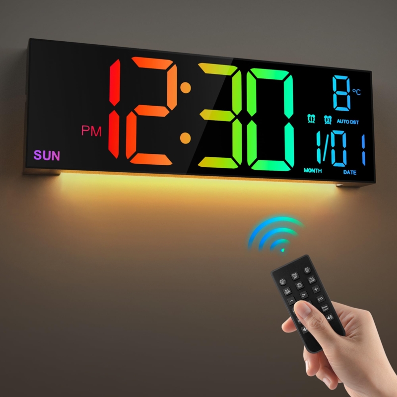 Digital Wall Clocks