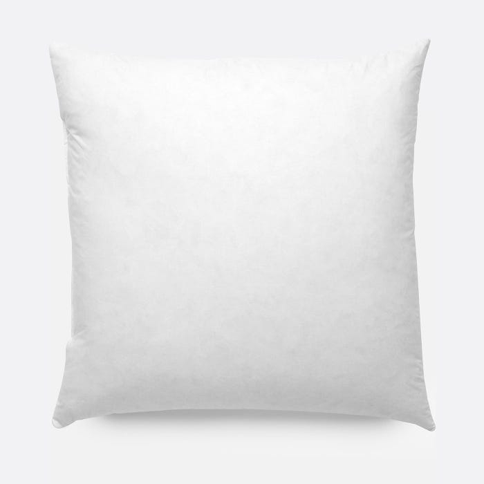 Pillow Insert Feather Down Plump Fill White Throw Pillow Filler