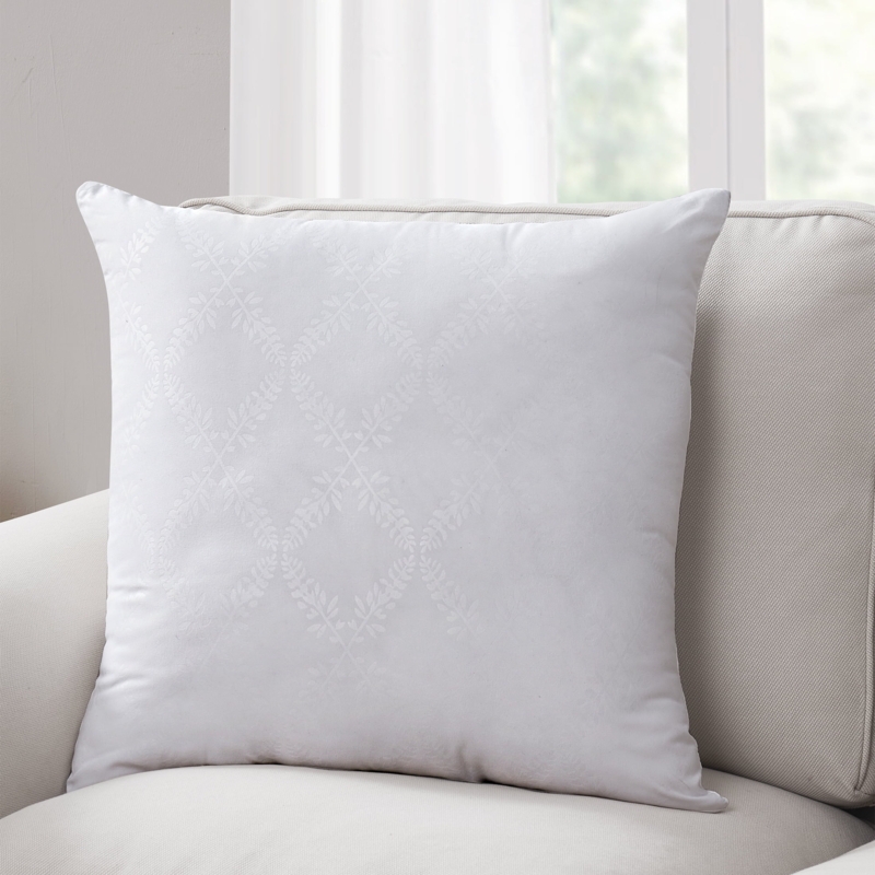 Pillow Insert Lumbar Shape Rectangular Piped Edges Decorative Cushion
