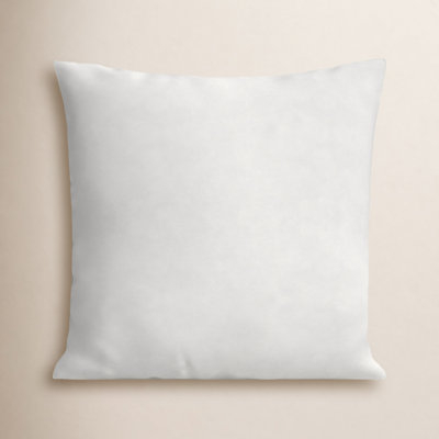 Pillow Insert Square Shape Plump Fill Knife Edge White Square Pillow Insert