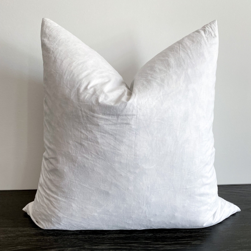 Pillow Inserts, High Loft Square Forms with Sharp Corners