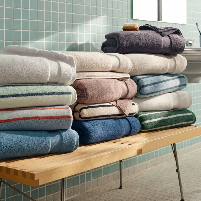 Plush Hand Towel Set in Earthy Tones, Bathroom Palette Inspiration
