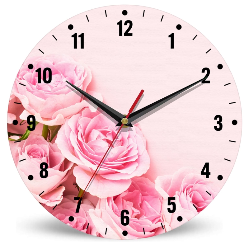 Floral Wall Clocks