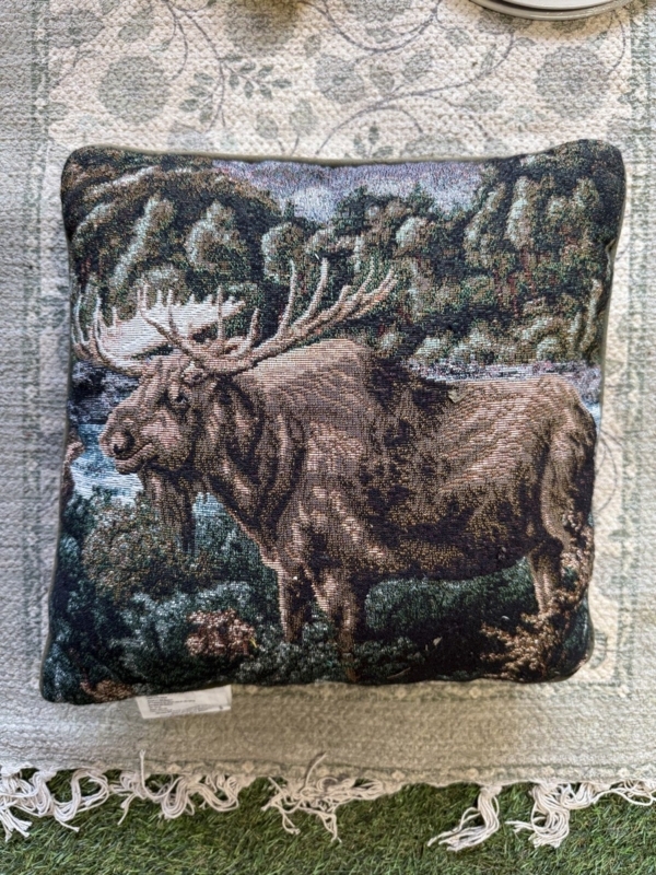 Rustic Cabin Throw Pillow Nature Themed Graphics Set