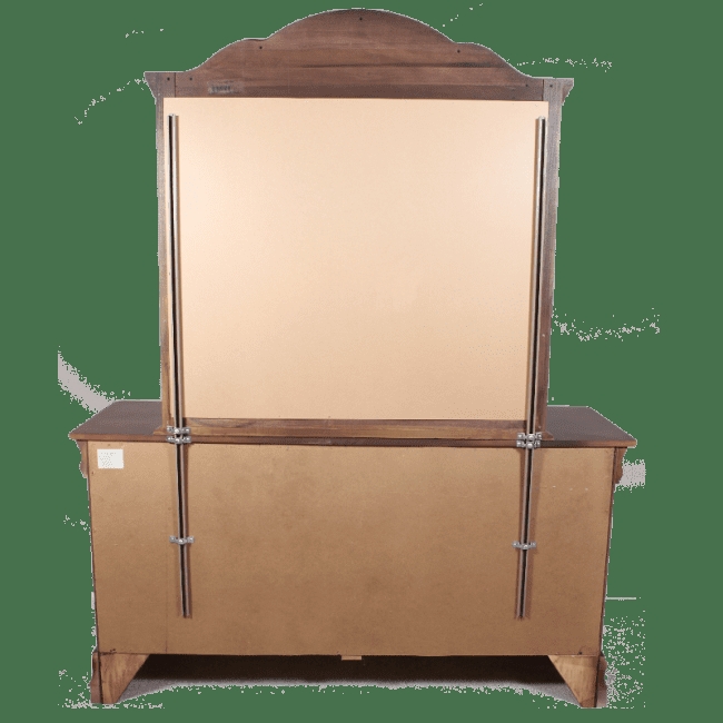 Steel Mirror Supports Heavy Duty Rails Dresser Attachment