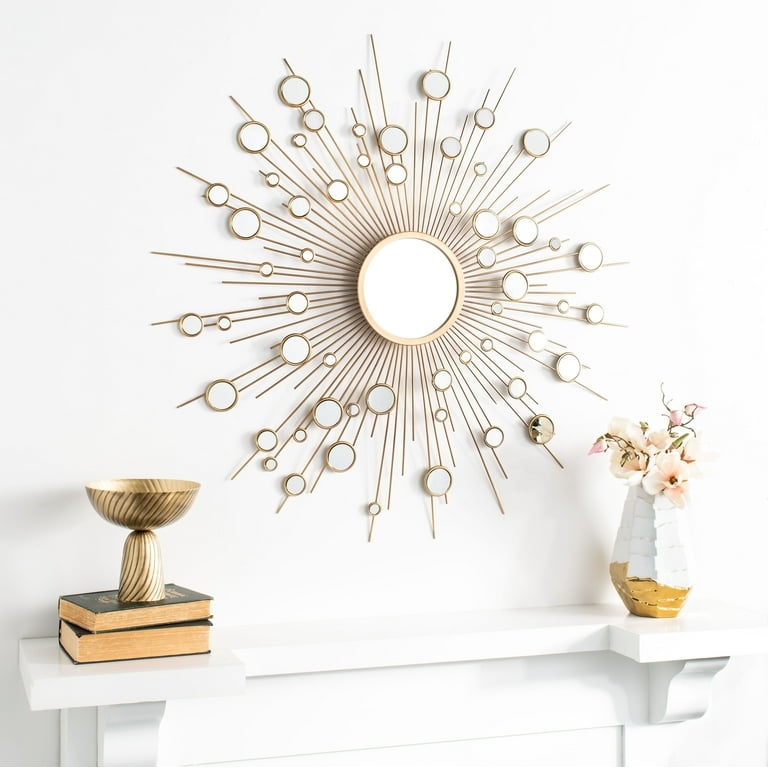 Sunburst Mirror Polished Radiant Lines oversized proportions
