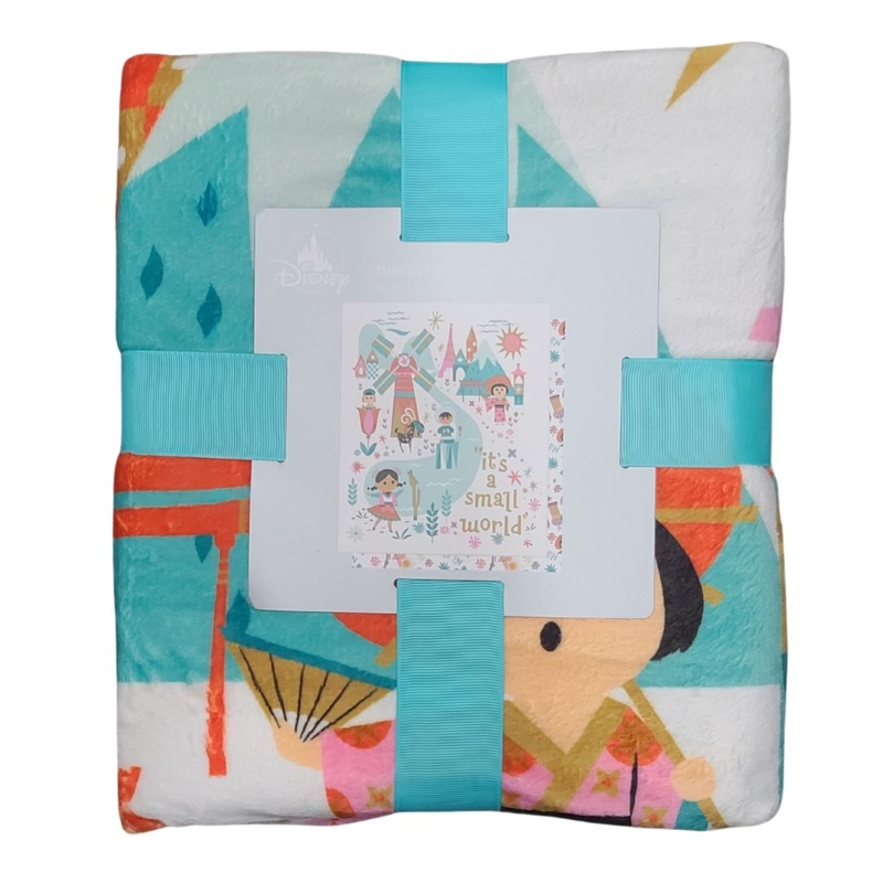 Throw Blanket, Disney Reversible Fleece with Whimsical Illustrations