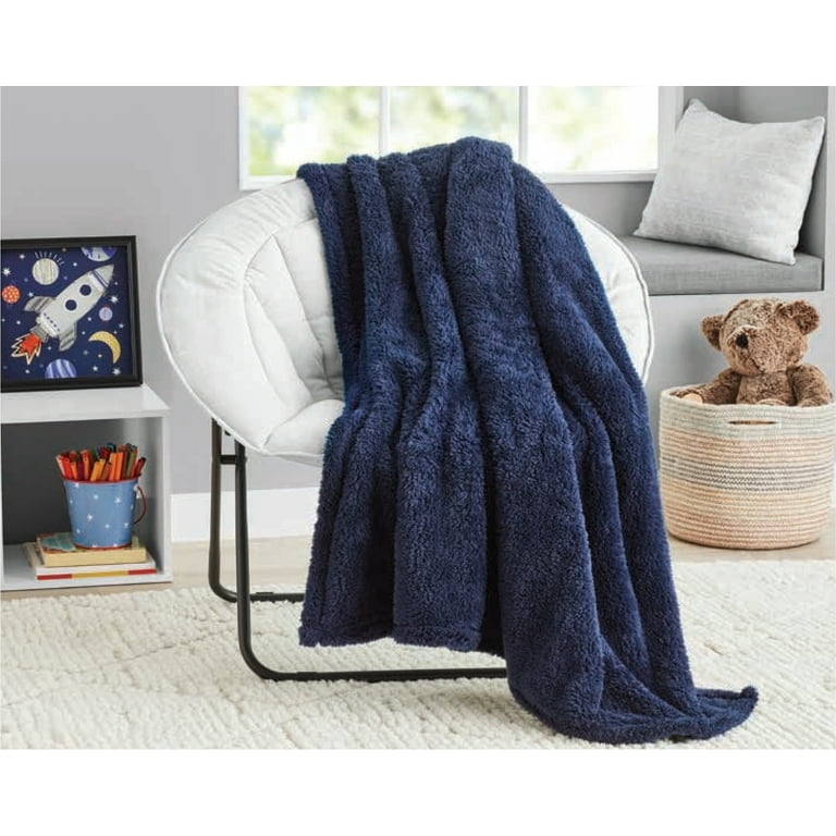 Throw Blanket Fuzzy High-Pile Oversized Plush Kids Bedding