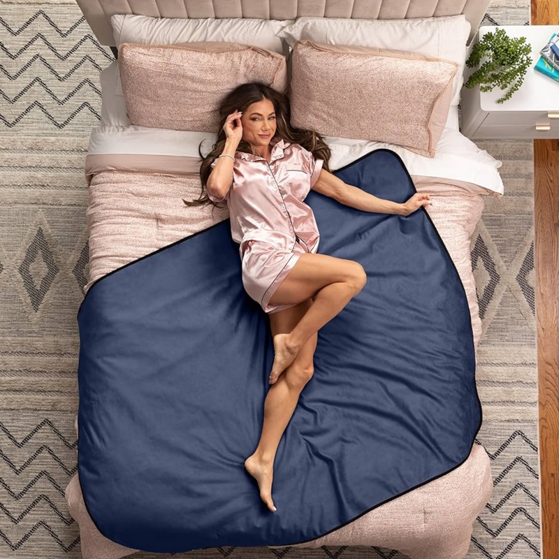 Throw Blanket: Micro-Velvet Furniture Protector with Waterproof Barrier