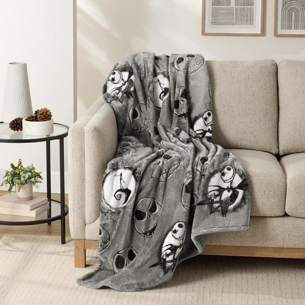 Throw Blanket Pink Character Pattern Plush Texture Playful Accent