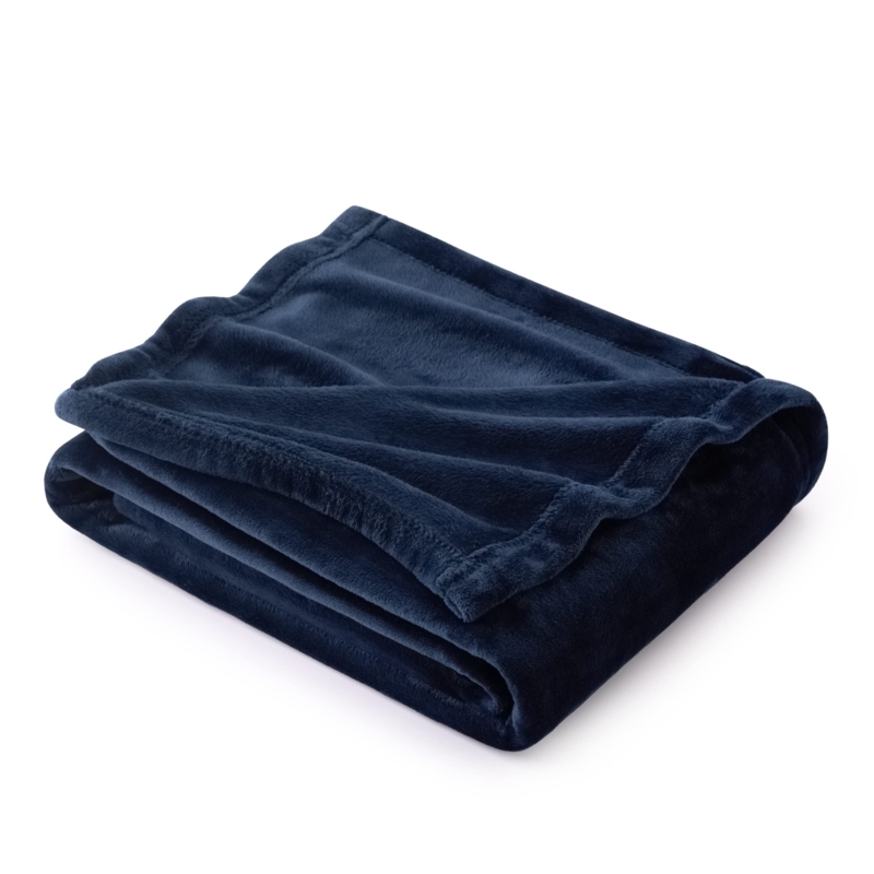 Throw Blanket Plush 300GSM Fleece Microfiber for Cozy Bedroom Styling