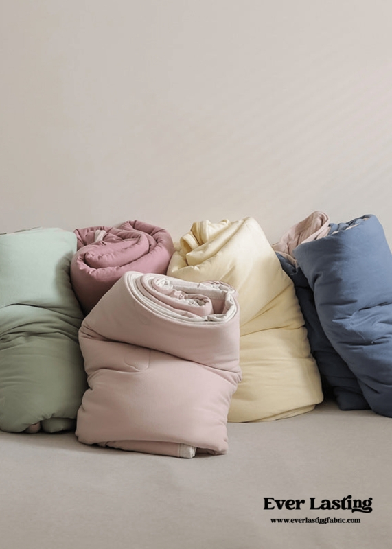 Throw Blanket stack: Pastel Lavender Waffle Weave Cotton-Like Texture.