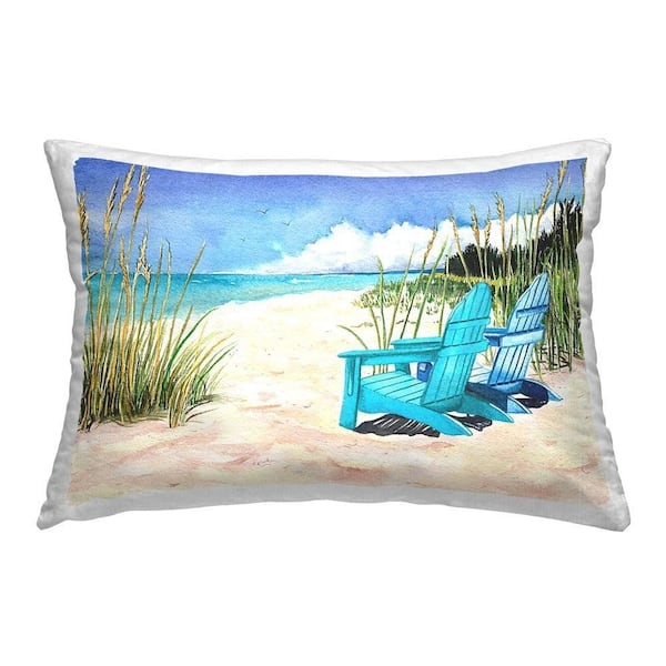 Throw Pillow: Beach Reeds Photographic Print, Lumbar Shape