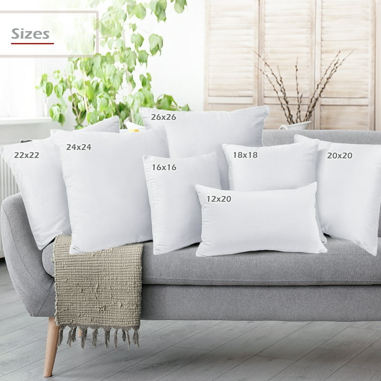 Throw Pillow Cover Pair, White Velvet-Like Rectangular Lumbar