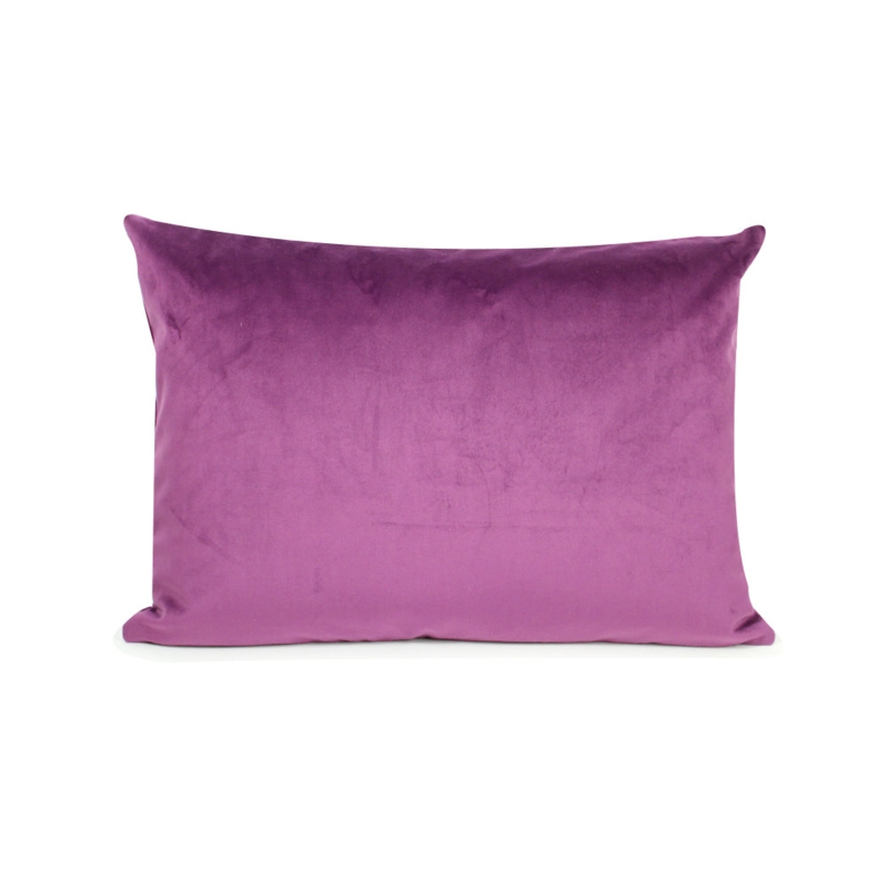 Throw Pillow Geometric Raised Diamond Texture, Plum Lumbar