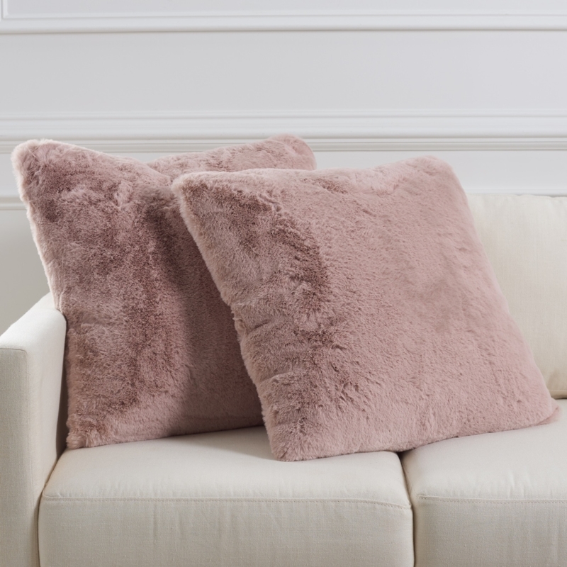 Throw Pillow in Chunky Woven Texture for Organic Modern Decor