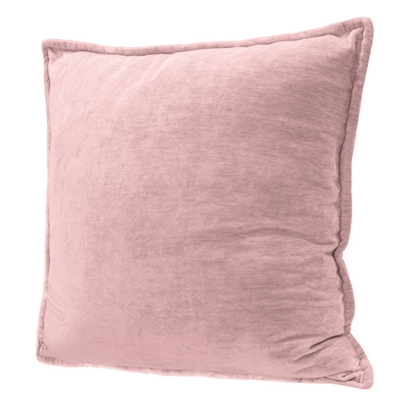 Throw Pillow, Textured Chenille Velvet, Large Square Accent Pillow