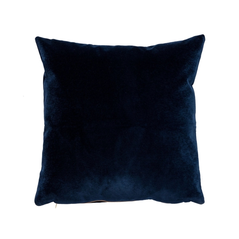 Throw Pillow Velvet Flange Edge Traditional Accent