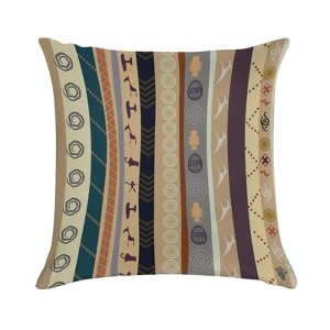 Throw Pillow Vertical Stripes, Sage Green Striped Throw Pillow