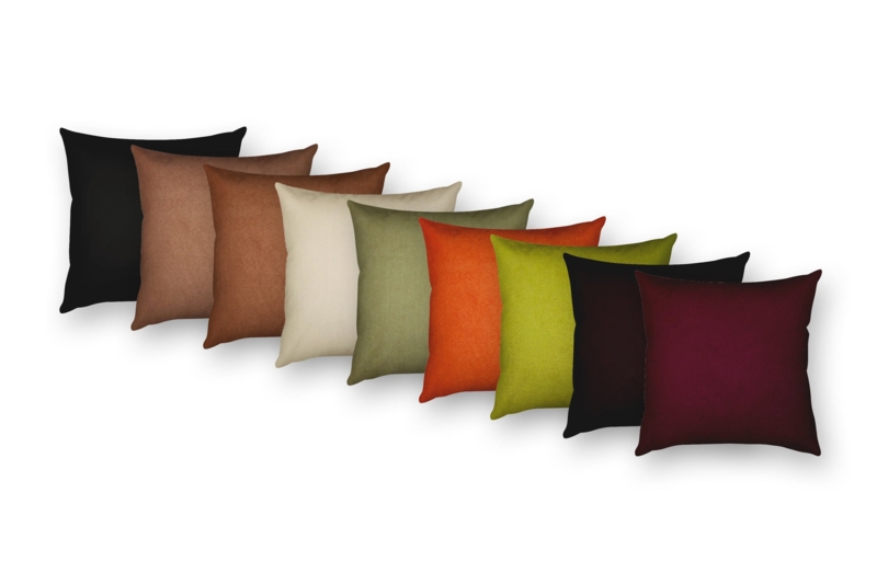 Throw Pillows Microsuede Collection Earthy Palette Mix and Match