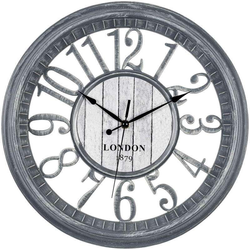 Gray Wall Clocks