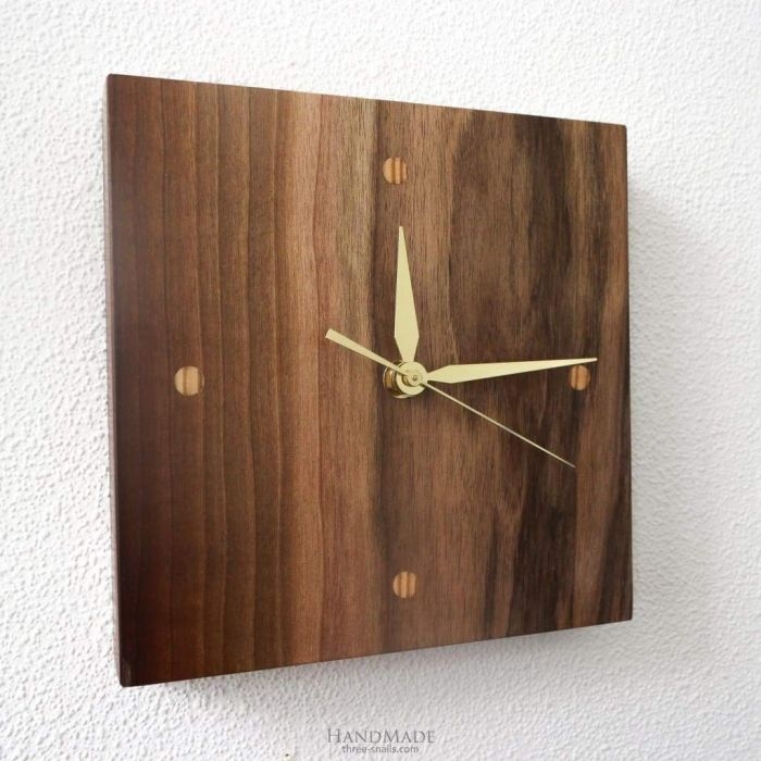 Wall Clock Kitchen Coffee Motif Openwork Design Wood Toned Rustic Decor