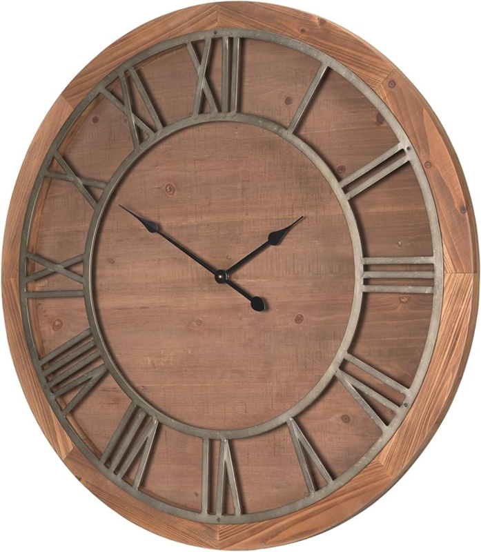 Medium Wood Wall Clocks