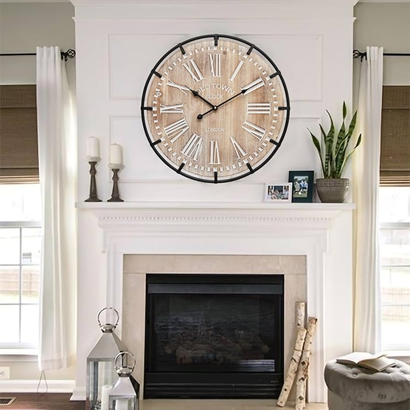 Farmhouse Inspired Wall Clocks