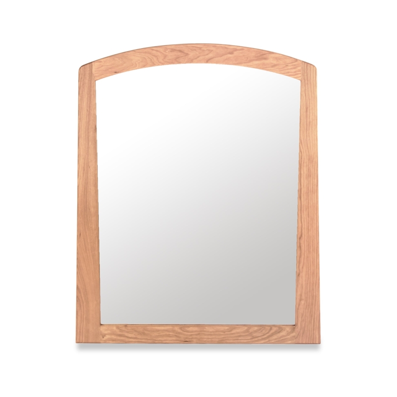 Wall Mirror Craftsman Light Wood Exposed Joinery Pegs Vertical