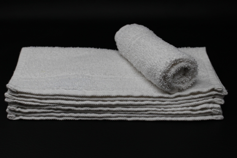 Washcloths Essential Vanity Accessories, Square Looped Terry