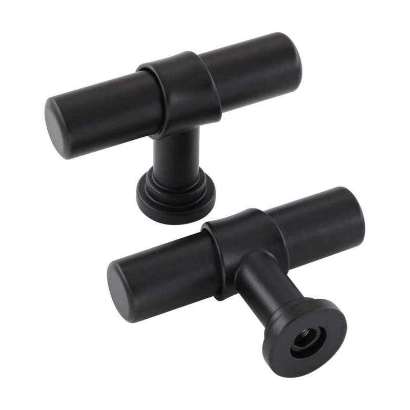 20 Pack Bathroom Matte Black Cabinet Pulls Stainless Steel Dresser Drawer  Pulls