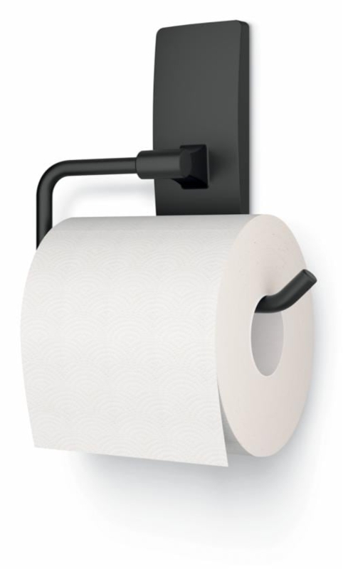 Adhesive Toilet Paper Holder Open Arm Wall Mount Design