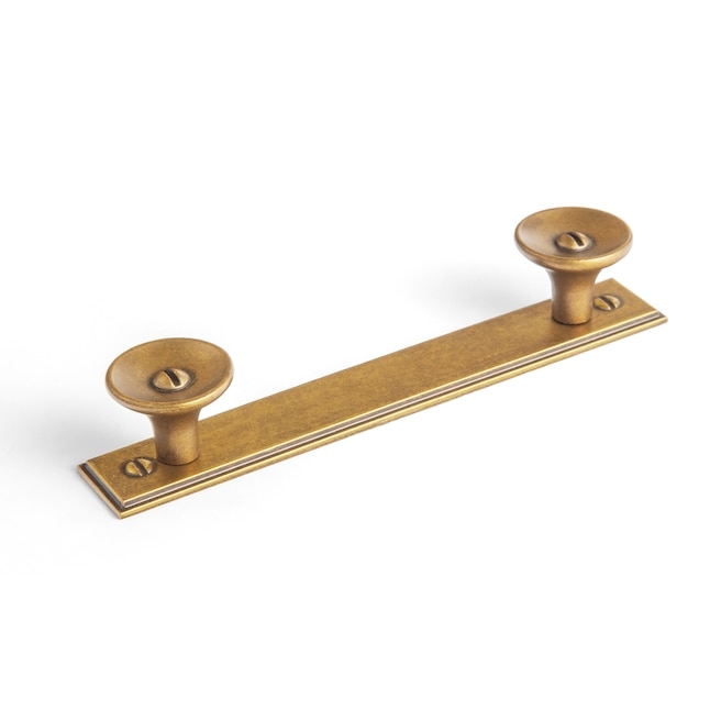 Antique Brass Branch Drawer Pulls Rustic Textured Hardware