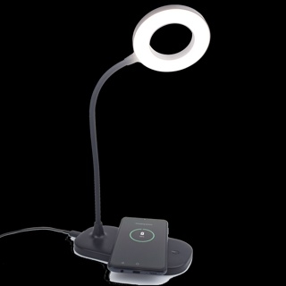 Articulating Arm Task Lamp Black Matte Finish Linear Head