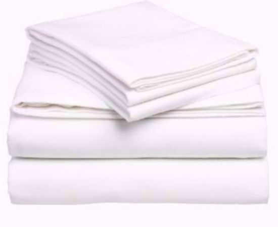 Bed Linens Set Wholesale Pillowcase Stack Neatly Folded