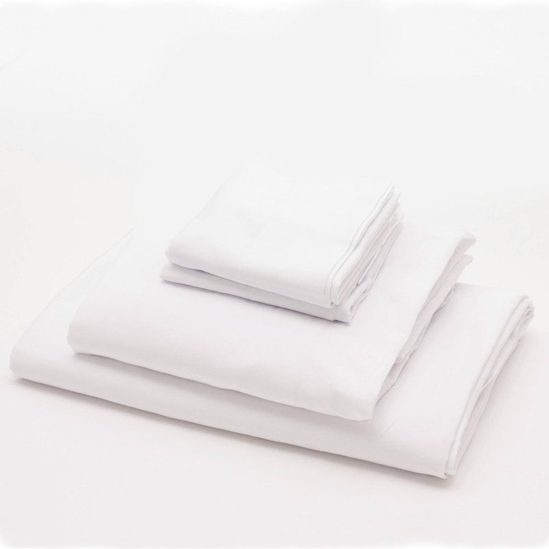Bed Sheets in Breathable Powder Blue Cotton for Airy Layers