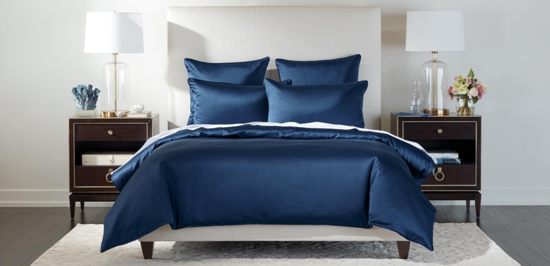 Bedding Set Geometric Embroidered Border Transitional