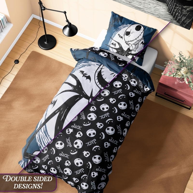 Black Duvet Cover Set All Over Print Minimalist Monochromatic Palette