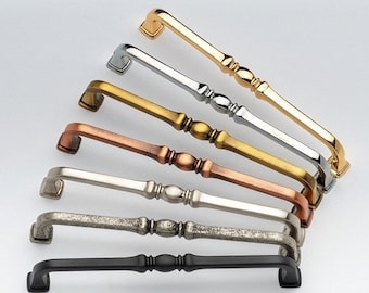 Branch Shaped Cabinet Pull Simulated Bark Texture Antique Bronze Rustic