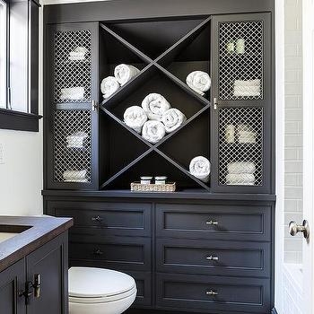 Built-In Recessed Shelving Unit with Modern Matte Finish