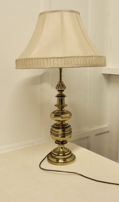 Bulbous Table Lamps Set: Large Weathered Bases, Vintage Style