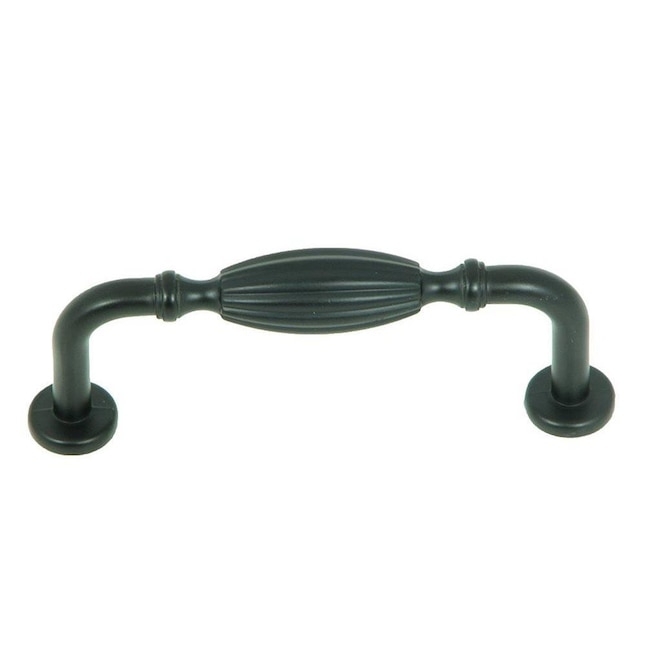 Cabinet Pull Matte Black Arch Handle French Country