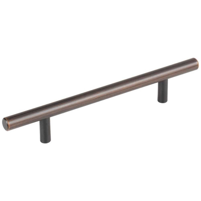 Cabinet Pull: Oil Rubbed Bronze Bar with Square Posts
