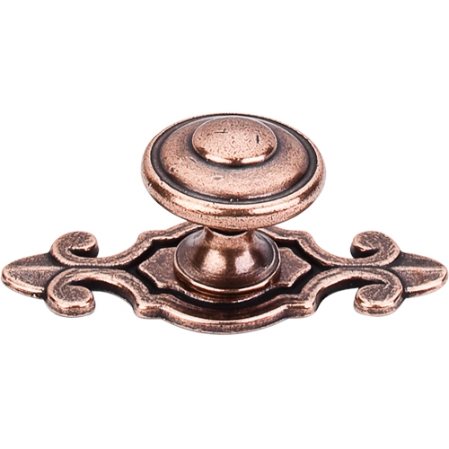 Cabinet Pull Ornate Antique Brass French Country Scroll