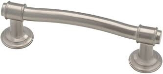 Cabinet Pull Satin Nickel Rope Texture Bar Handle Nautical Hardware
