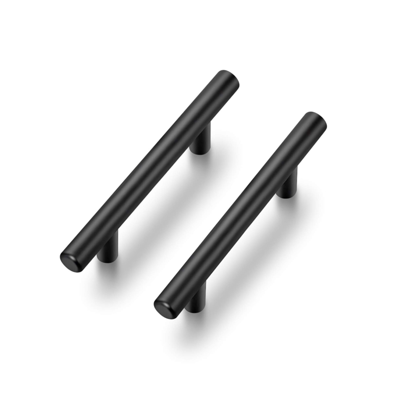 Cabinet Pull: Sleek T-Bar Handle for Contemporary Cupboards, Matte Finish