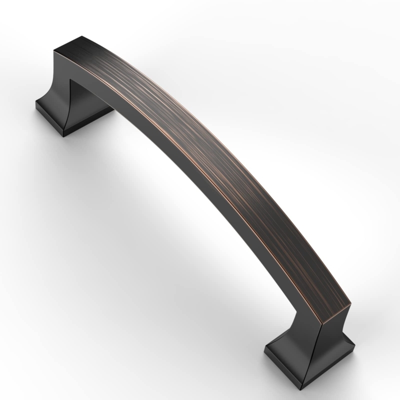Cabinet Pulls Oil Rubbed Bronze Bridge Handle with Square Bases